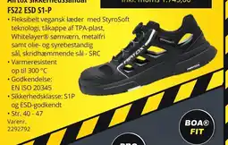 10-4 Byggecenter Airtox sikkerhedssandal FS22 ESD S1-P tilbud