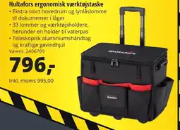 10-4 Byggecenter Hultafors ergonomisk værktøjstaske tilbud