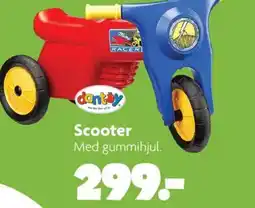 Fætter BR Scooter Med gummihjul. tilbud