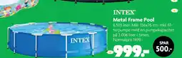 Fætter BR INTEX® Metal Frame Pool tilbud