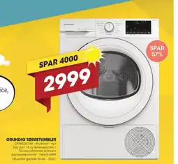 Expert GRUNDIG TØRRETUMBLER tilbud