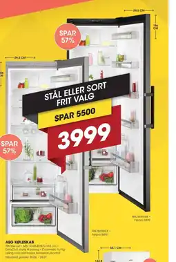 Expert AEG KØLESKAB tilbud