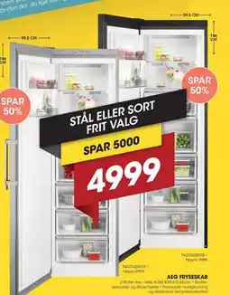 Expert AEG FRYSESKAB tilbud