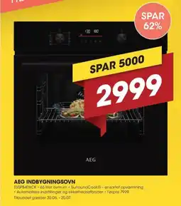 Expert AEG INDBYGNINGSOVN tilbud