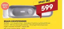 Expert BRAUN KROPSTRIMMER tilbud