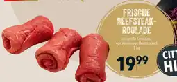 Frische beefsteak- roulade