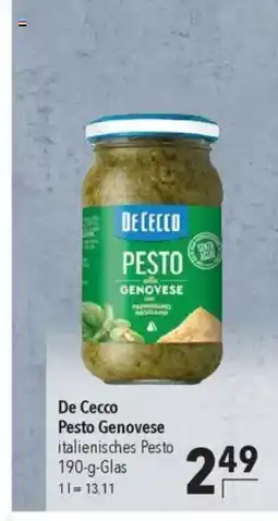 Citti De Cecco Pesto Genovese tilbud