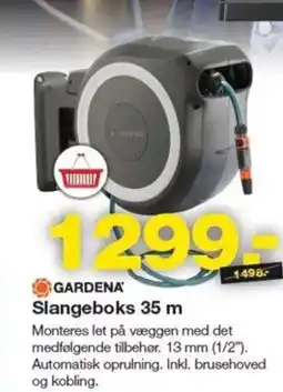 Bauhaus GARDENA Slangeboks 35 m tilbud