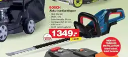 Bauhaus BOSCH Akku-hækkeklipper tilbud