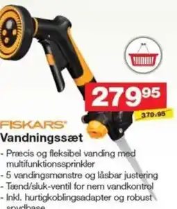 Bauhaus FISKARS Vandningssæt tilbud