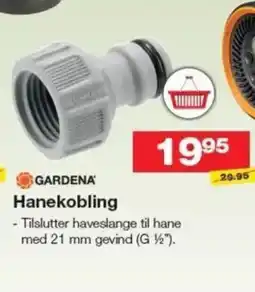 Bauhaus GARDENA Hanekobling tilbud