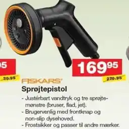 Bauhaus FISKARS' Sprøjtepistol tilbud
