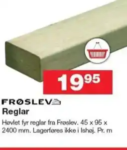 Bauhaus FRØSLEV Reglar tilbud