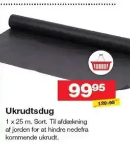 Bauhaus Ukrudtsdug tilbud