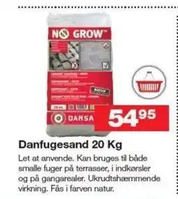 Bauhaus Danfugesand tilbud