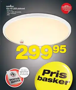 Bauhaus Nordlux oja 42 led plafond tilbud