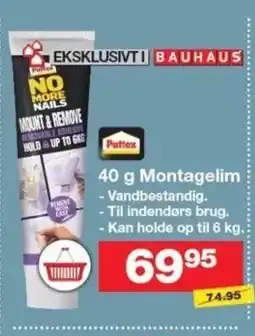 Bauhaus Pattex Montagelim tilbud