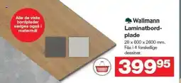 Bauhaus Wallmann Laminatbord- plade tilbud