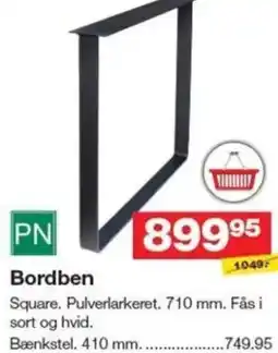 Bauhaus PN Bordben tilbud