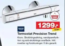 Bauhaus GROHE Termostat Precision Trend tilbud