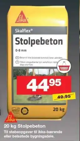 Bauhaus Stolpebeton tilbud
