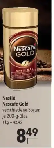 Citti Nestlé Nescafé Gold verschiedene Sorten tilbud
