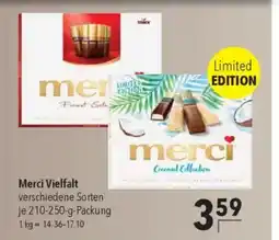 Citti Merci Vielfalt verschiedene Sorten tilbud
