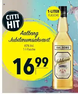 Citti Aalborg Jubilæumsakvavit tilbud