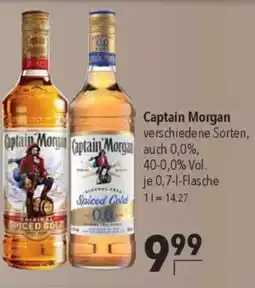 Citti Captain Morgan verschiedene Sorten, tilbud