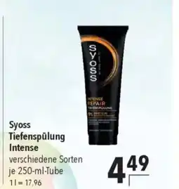 Syoss Tiefenspülung Intense