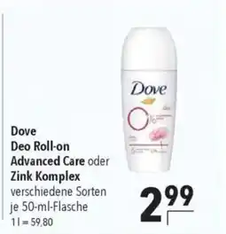 Citti Dove Deo Roll-on Advanced Care oder Zink Komplex tilbud