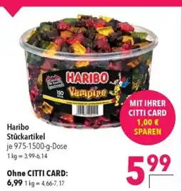 Citti Haribo Stückartikel tilbud