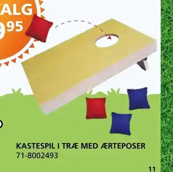 Kon-Tur Kastespil i træ med ærteposer tilbud