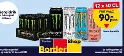 BorderShop Monster Energidrik tilbud