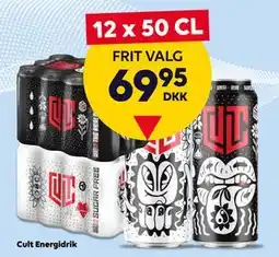 BorderShop Cult Energidrik tilbud