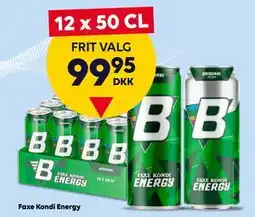 BorderShop Faxe Kondi Energy tilbud