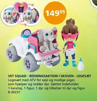 Vet squad - redningsaktion i skoven - legesæt