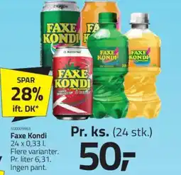 Fleggaard Faxe Kondi tilbud