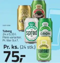 Fleggaard Tuborg tilbud