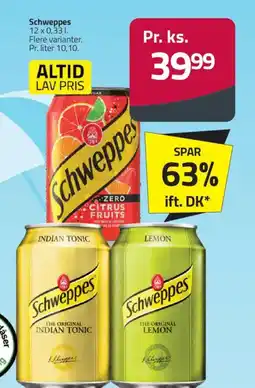 Fleggaard Schweppes tilbud