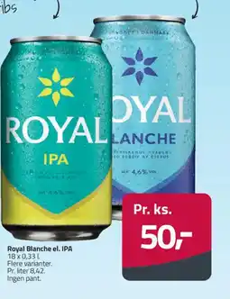 Fleggaard Royal Blanche el. IPA tilbud