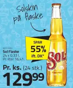 Fleggaard Sol Flaske tilbud
