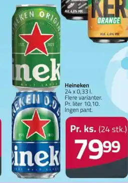 Fleggaard Heineken tilbud