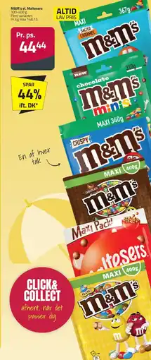 Fleggaard M&M's el. Maltesers tilbud