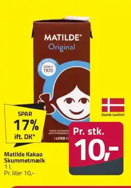 Fleggaard Matilde Kakao Skummetmælk tilbud