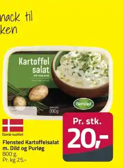 Fleggaard Flensted Kartoffelsalat m. Dild og Purløg tilbud