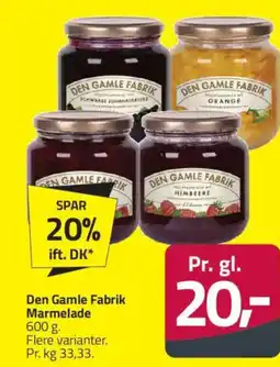 Fleggaard Den Gamle Fabrik Marmelade tilbud