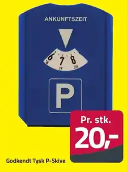 Fleggaard Godkendt Tysk P-Skive tilbud