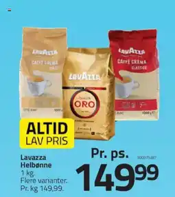 Fleggaard Lavazza Helbønne tilbud