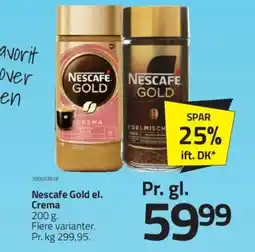 Fleggaard Nescafe Gold el. Crema tilbud